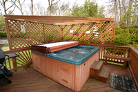 Upper Deck with Hot Tub