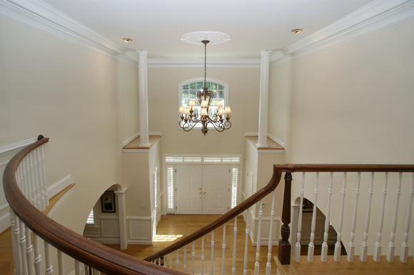 Foyer Overview from Upper Level