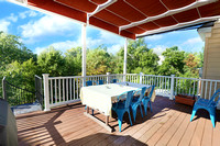 Deck with Retractable Awning - 1