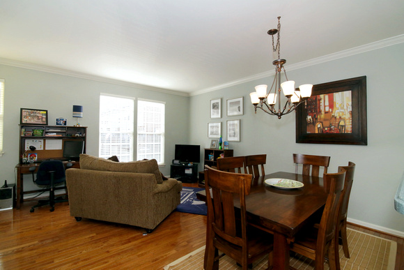 Dining Room & Living Room