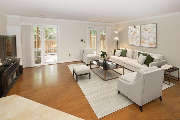 Recreation Room (Virtually Staged)