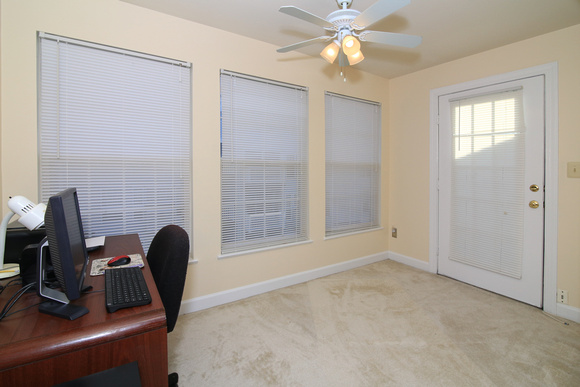 Sunroom with Balcony Access